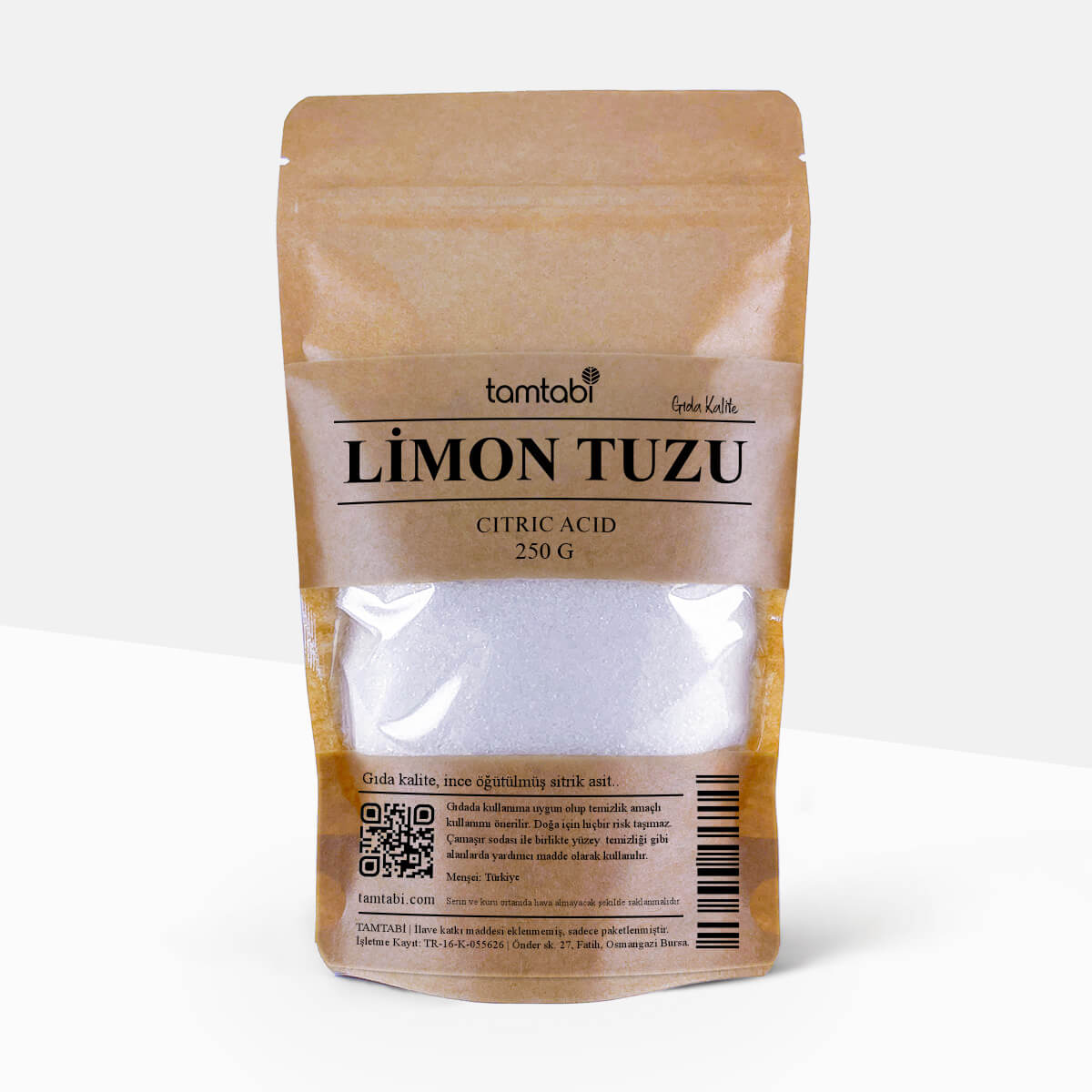 tamtabi limon tuzu gida kalite foto tamtabi limon tuzu gida kalite