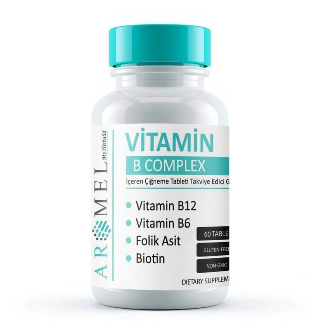b complex b12 b6 b9 folik asit biotin takviye cigneme tableti aromel foto b complex b12 b6 b9 folik asit biotin takviye cigneme tableti aromel