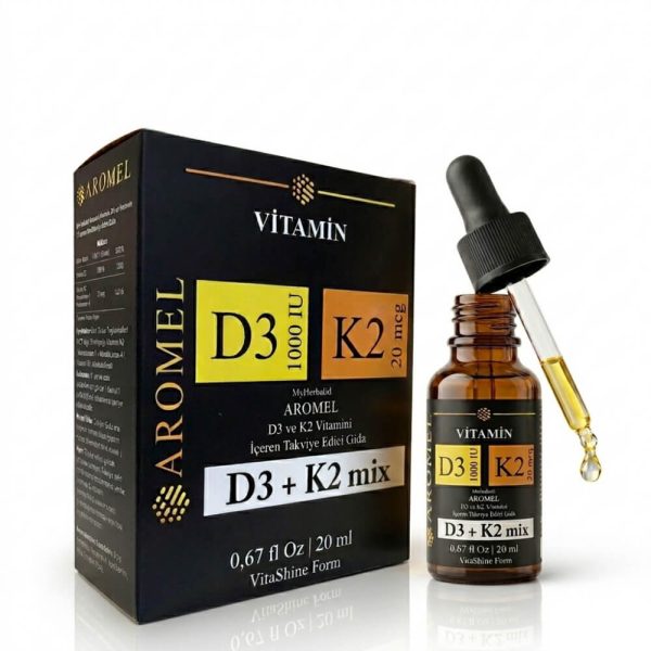 d3k2 vegan d vitamini takviyesi vitashine mct oil aromel
