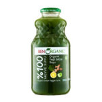 organik yesil sebze suyu benorganic