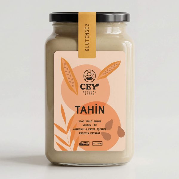 glutensiz yerli cig susam tahin 950g cey natural foods