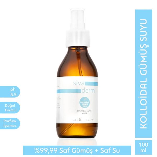 gumus suyu dogal solusyon sprey siva derm