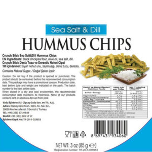 glutensiz dereotu humus cipsi 2 crunch stick cipsas