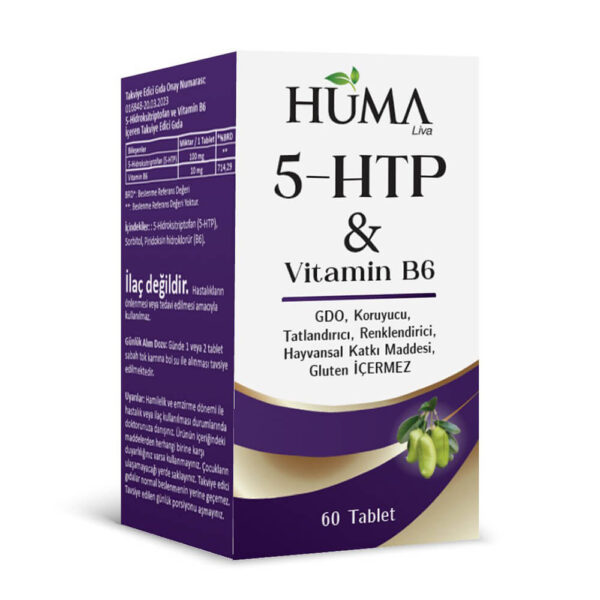 dogal huma 5 HTP Vitamin B6 naturalive
