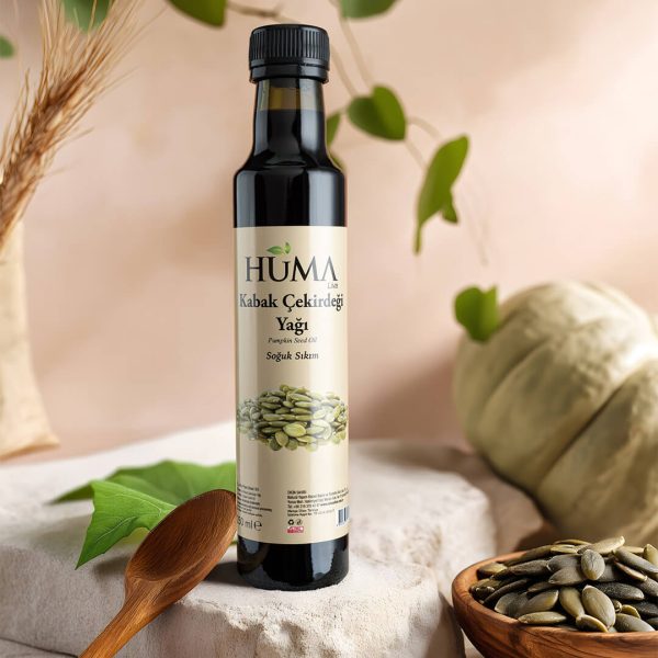 huma kabak cekirdegi yagi dogal soguk sikim naturalive