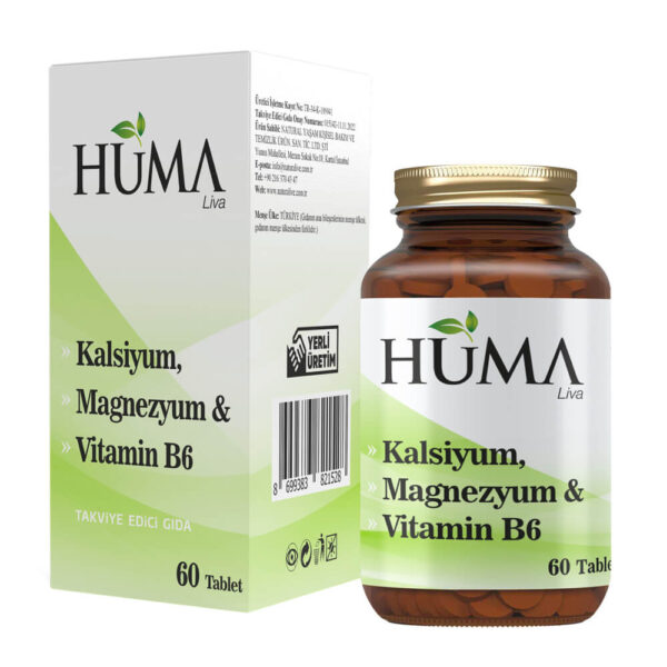 huma magnezyum kalsiyum b6 vitamin takviyesi naturalive