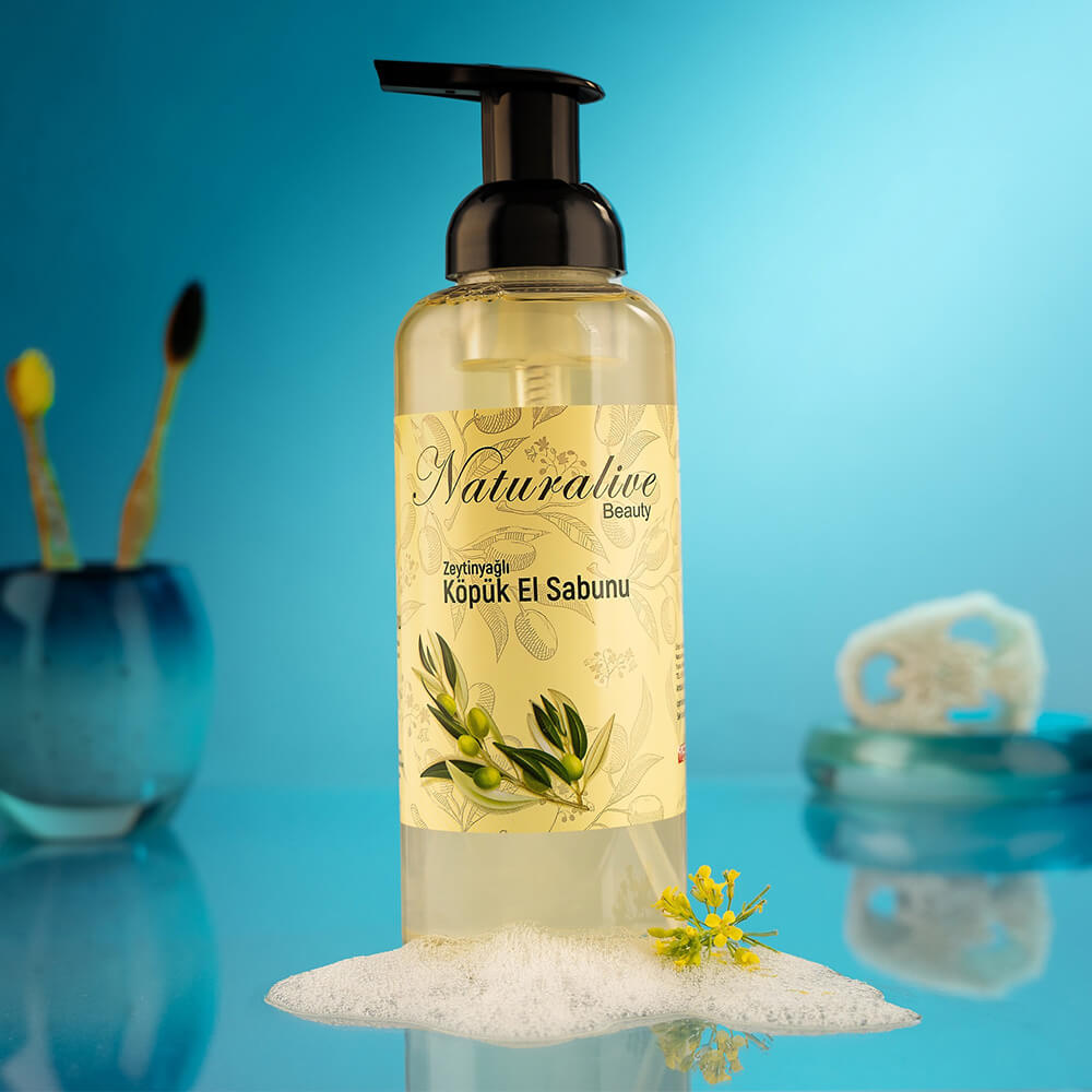 zeytinyagli kopuk el sabunu naturalive foto zeytinyagli kopuk el sabunu naturalive