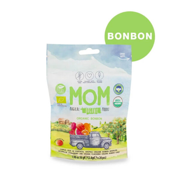 organik bonbon akide sekeri mom