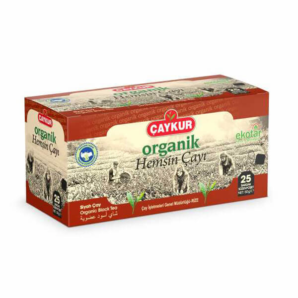 organik hemsin cayi suzen poset 50gr caykur