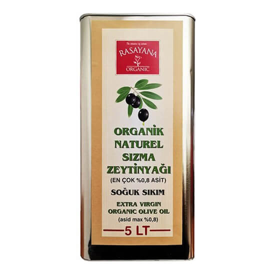 organik naturel sizma zeytinyagi 5lt rasayana