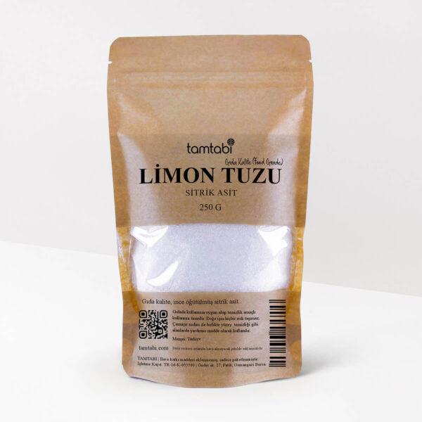 tamtabi limon tuzu 250g gida kalite