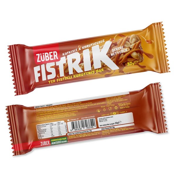 fistrik yer fistikli kuruyemis bar zuber