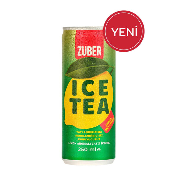 sekersiz soguk cay limon ice tea zuber