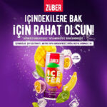 sekersiz soguk cay tropik ice tea 2 zuber